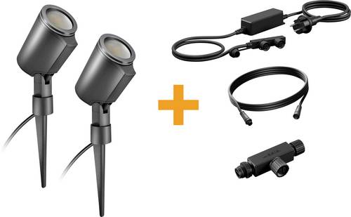 Steinel Startset Spot C 24V 093907 LED-Gartenstrahler-Set