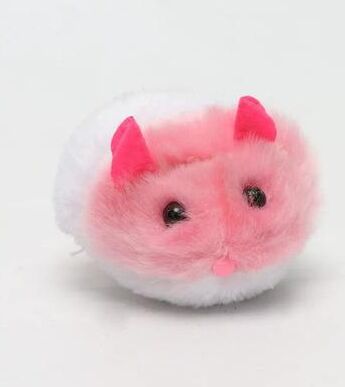 Uplift Essentials Shake and Go Plush Motion Mouse Toy pink