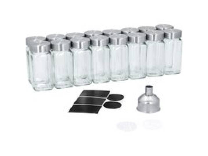SILVERCREST® Set de flacons à épices (inox)