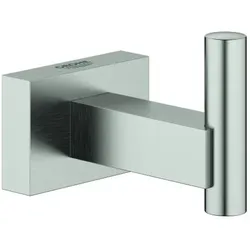 Grohe Essentials Cube Bademantelhaken 40511DC1 supersteel, verdeckte Befestigung
