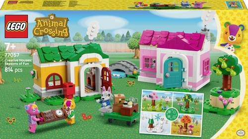 77057 LEGO Animal Crossing Kreative Häuser: Jahreszeiten voller Spaß
