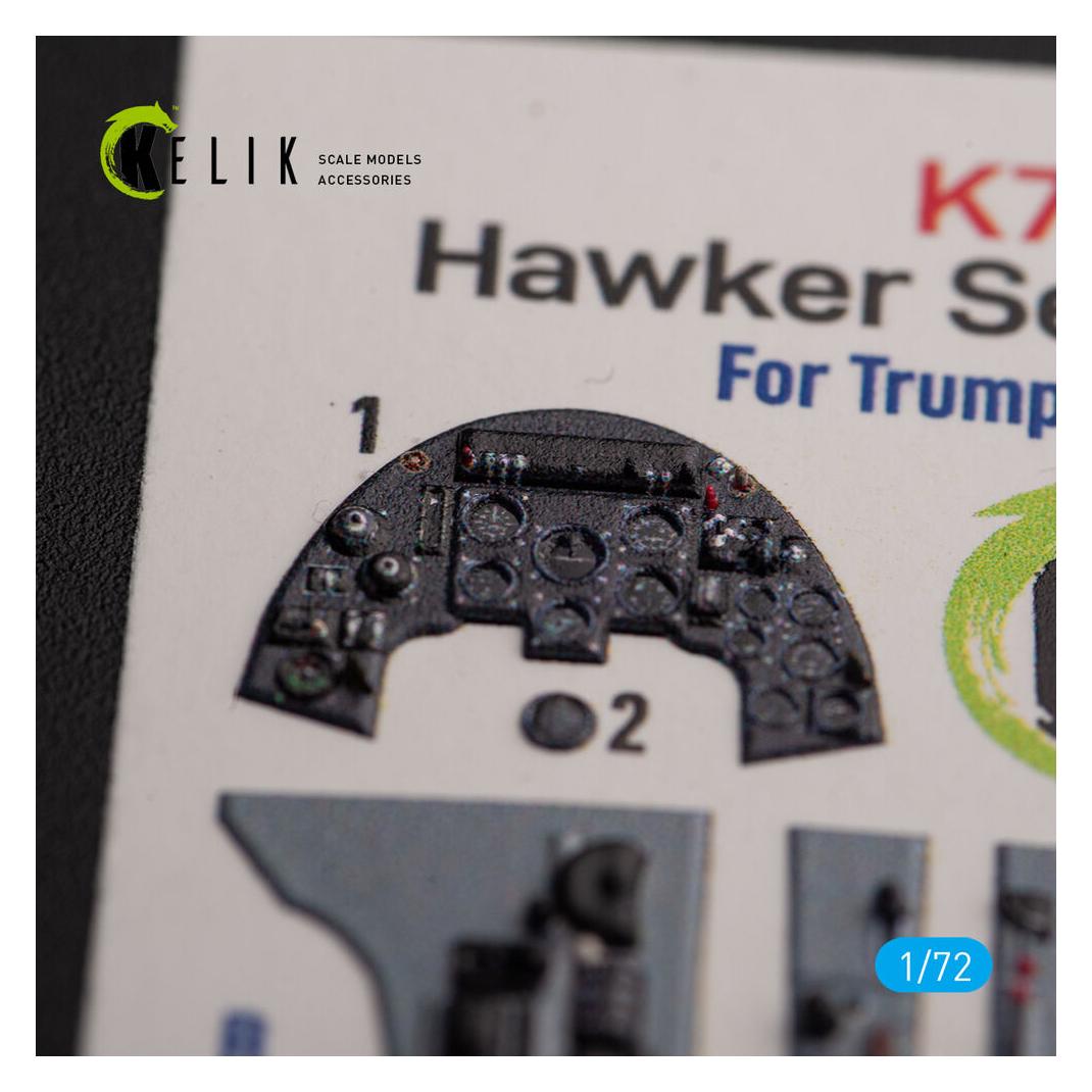 Kelik Hawker Sea Fury FB.11 - interior 3D decals for Trumpeter kit (K72153)