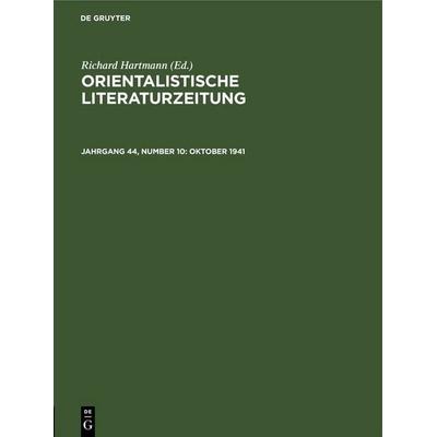 Oktober 1941, Gebundene Ausgabe von , De Gruyter, 978-3-11-255945-1
