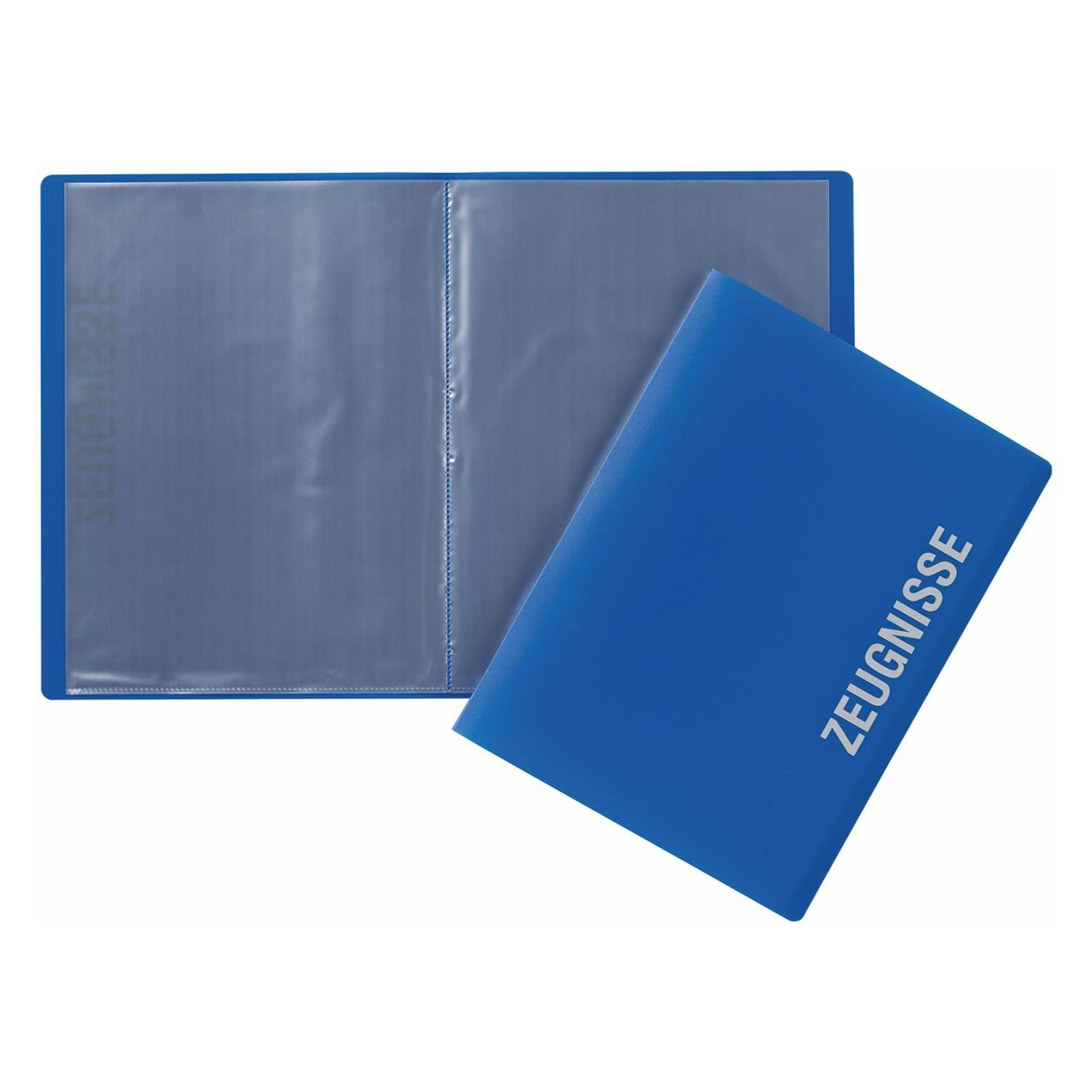 Pagna Zeugnismappe A4/PP blau (A4, 1x) (21008-07)