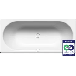 KALDEWEI Badewanne CENTRO DUO 132 170x75cm, 283200010001, Farbe: Weiß
