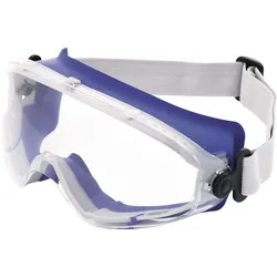 Vollsichtschutzbrille DAYLIGHT TOP EN 166 Rahmen blau,Scheibe klar PC TECWERK