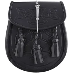 Sporran  Kilt-Tasche schwarz
