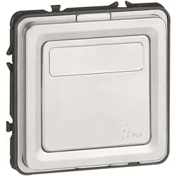 Legrand 077843, Schalter + Taster, Grau