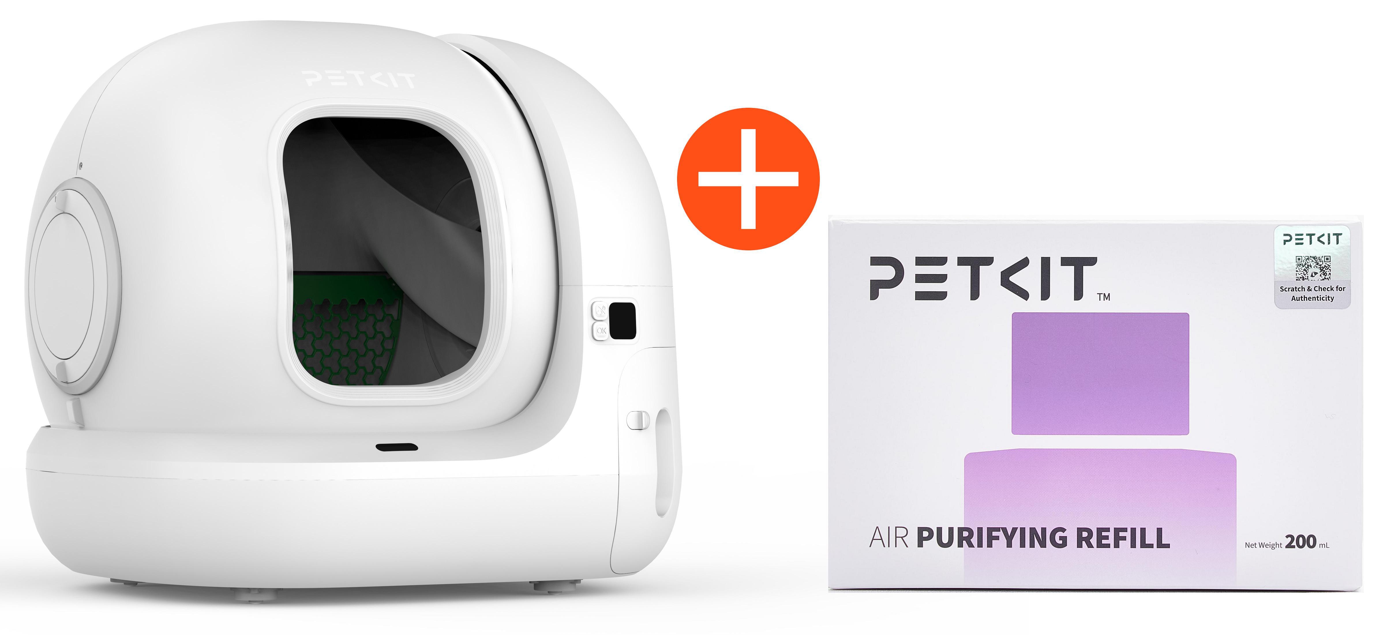 Petkit Pura Max 2 Selbstreinigende Katzentoilette + Air Purifying Refill