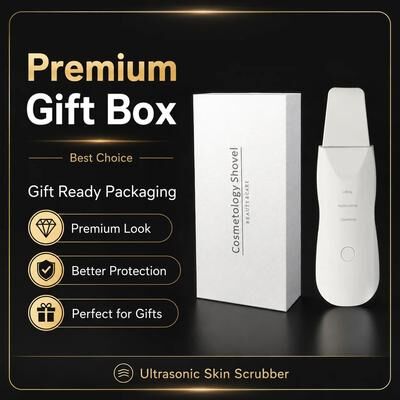 Uplift Picks Ultrasonic Skin Scrubber For Deep Pore Cleansing premium