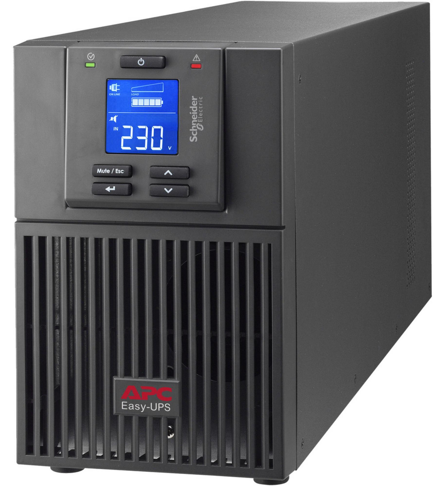 APC Easy UPS On-Line UPS-systeem Tower-model 1000 VA 900 Watt Zwart