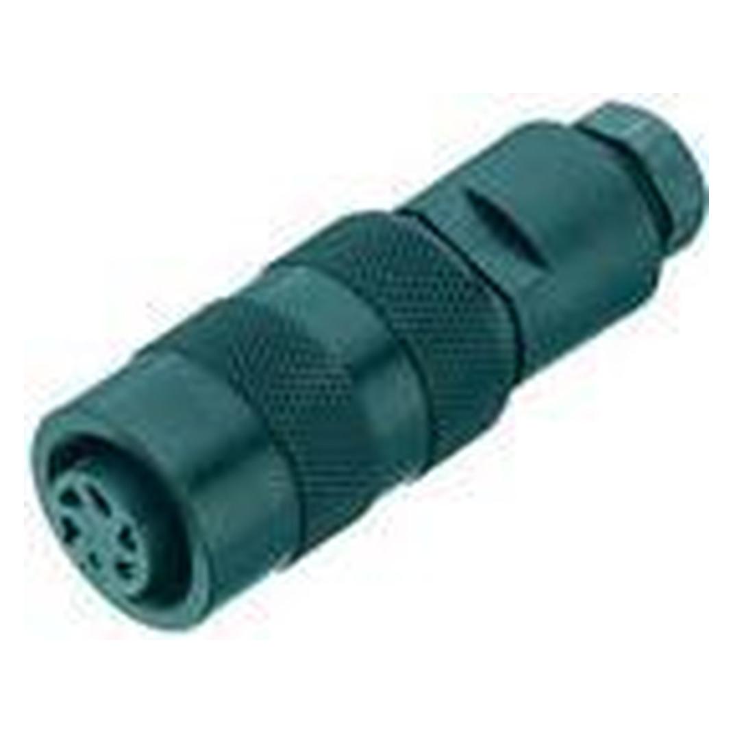 Schubiger Serie 723 4 pole M16 female connector (09 0110 25 04)