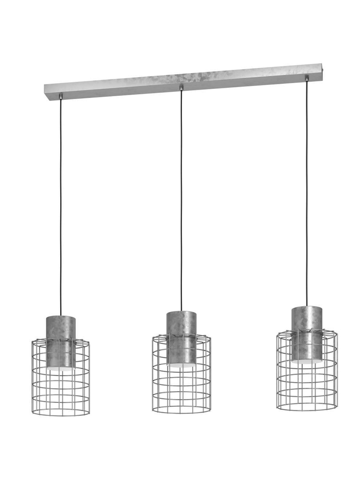 EGLO MILLIGAN LANGER TISCH 3XE27 L930 ZINK