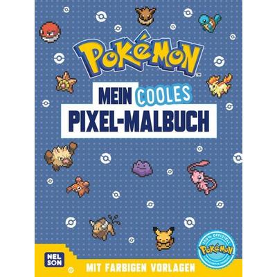 Pokémon Activity-Buch: Mein cooles Pixel-Malbuch, Taschenbuch von , Nelson, 978-3-8451-3133-7