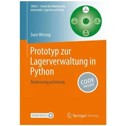 Prototyp zur Lagerverwaltung in Python, Schulbücher von Sven Wirsing