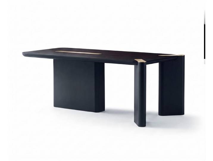 JVmoebel Esstisch Esstisch Dunkel Modern Minimalistisch Massiv Esszimmer Tisch Edel, Made in Europa