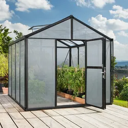 Vitavia Gewächshaus "Zeus 8100",schwarz,8,1 m2