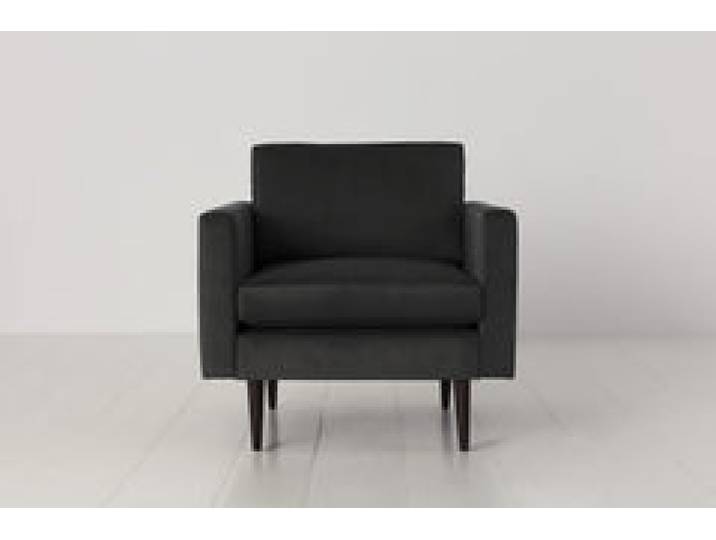 Sessel Model 01, Dunkelgrau