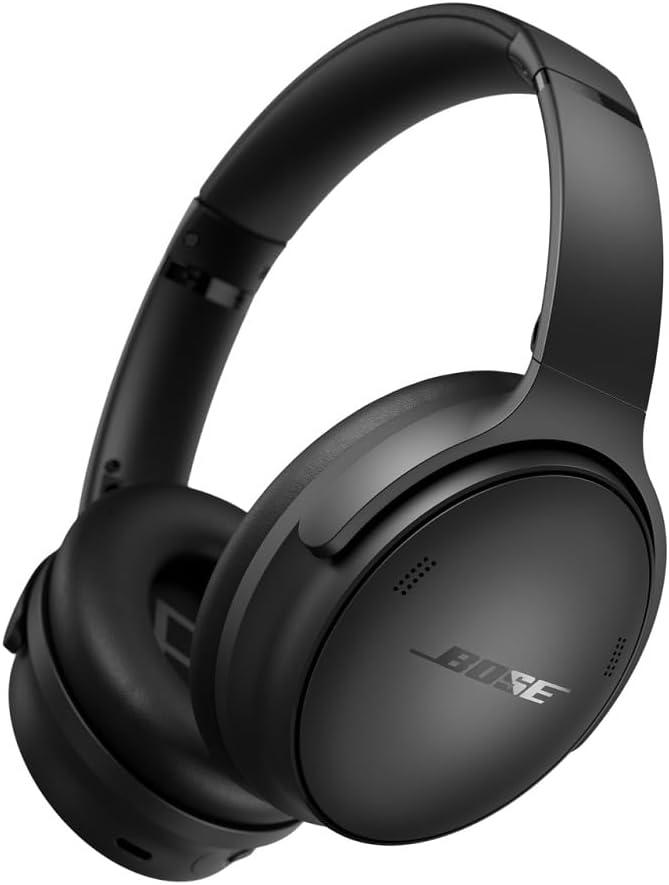 Bose QuietComfort Over-Ear Kopfhörer mit Noise Cancelling, Bluetooth, Mikrofon und 24h Akku für Musik und Anrufe