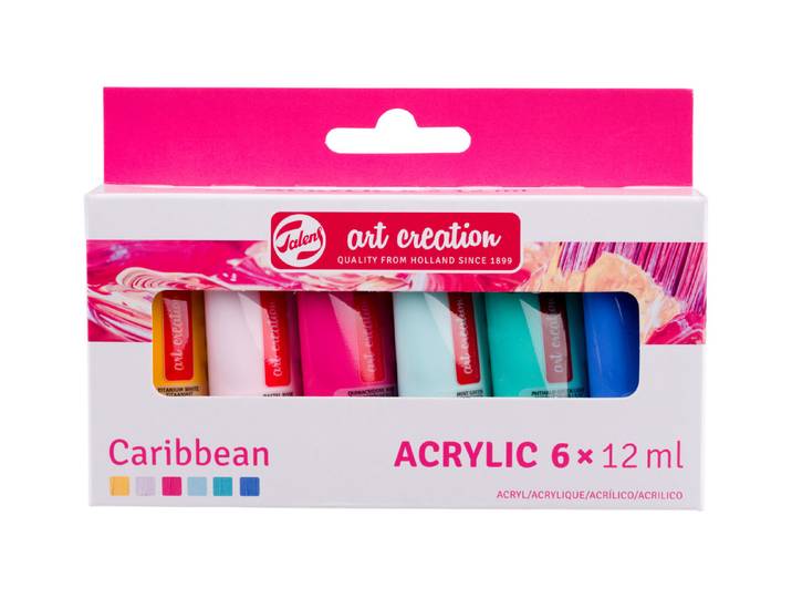 Talens Acryl Set Karibik 6X12 ml