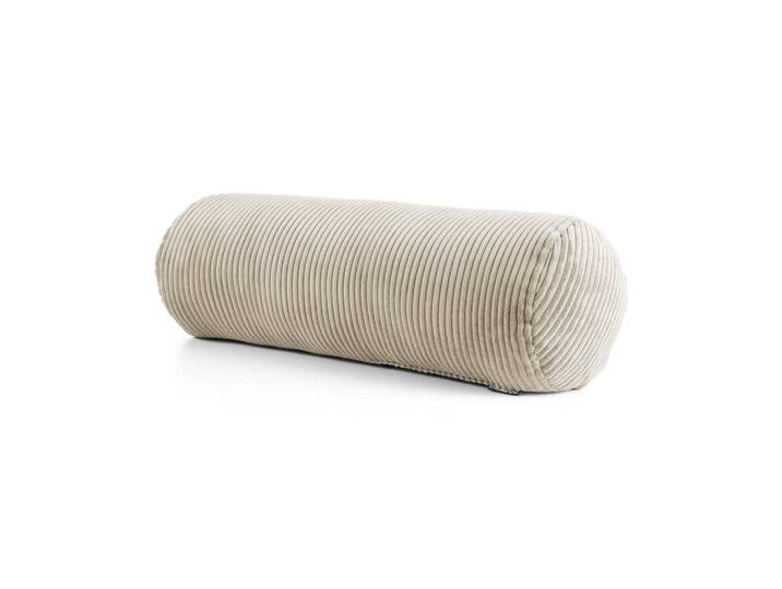 Mokebo XXL Nackenrolle Der Powernap, Beige, 25x70 cm, Heimtextilien, Kopfpolster & Bettdecken, Nackenrollen & Hörnchen