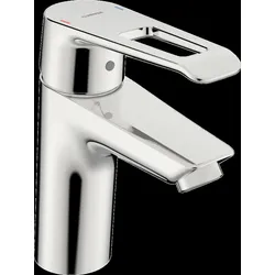 HANSA HANSAPOLO Waschtisch-Einhebelmischer, Kettenhalter ohne Kette, Ausladung 110mm, 51522286