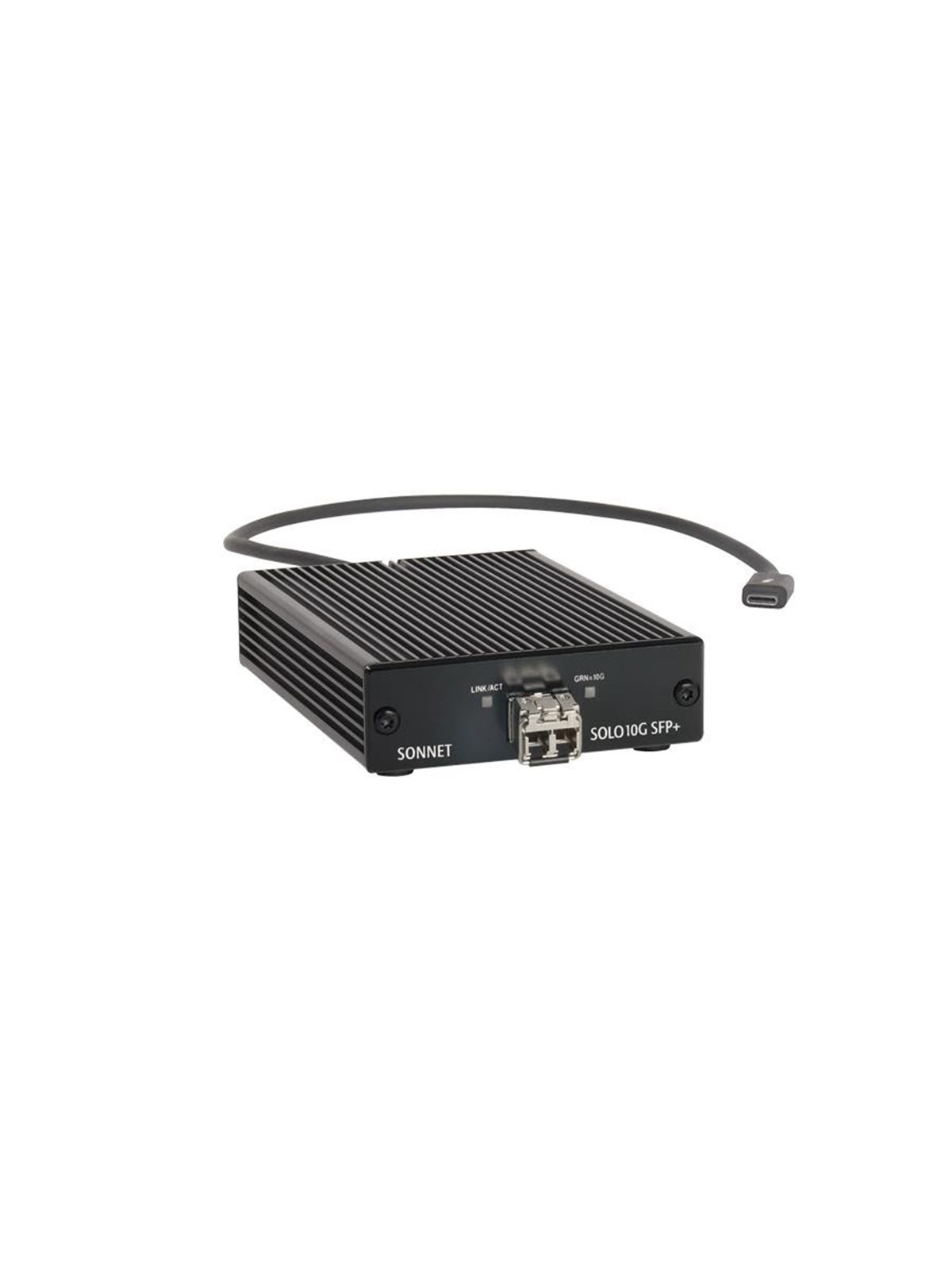 Sonnettech Solo10G SFP+ 10 Gigabit Ethernet Thunderbolt Adapter with Short-range SFP+ Transceiver