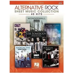 Alternative Rock Sheet Music Collection - 2nd Edition: 40 Hits Arranged for Piano/Vocal/Guitar: 40 H, Fachbücher
