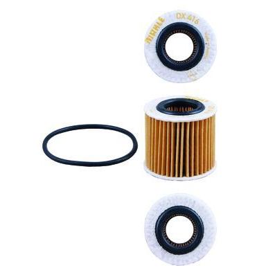 KNECHT Ölfilter OX 416D1 Filtereinsatz 57mm für LEXUS