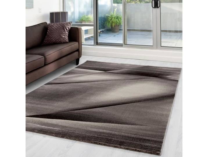 Tapis moderne designe Miami 6560 MARRON (80x300 cm)