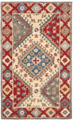 SAFAVIEH Handmade Antiquity Leonie Traditional Oriental Wool Rug