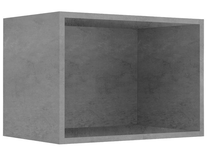 Hängeregal WIHO KÜCHEN Flexi2 , grau (betonfarben), B:50cm, Regale, Hängeregal, Breite 50 cm