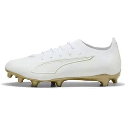 PUMA Ultra 6 Pro FG/AG Fußballschuhe 04 - PUMA white/metallic gold/PUMA black 44