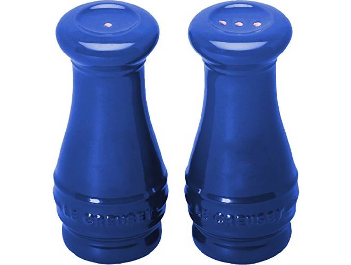 Le Creuset Salz- und Pfefferstreuer aus Steingut, kobalt