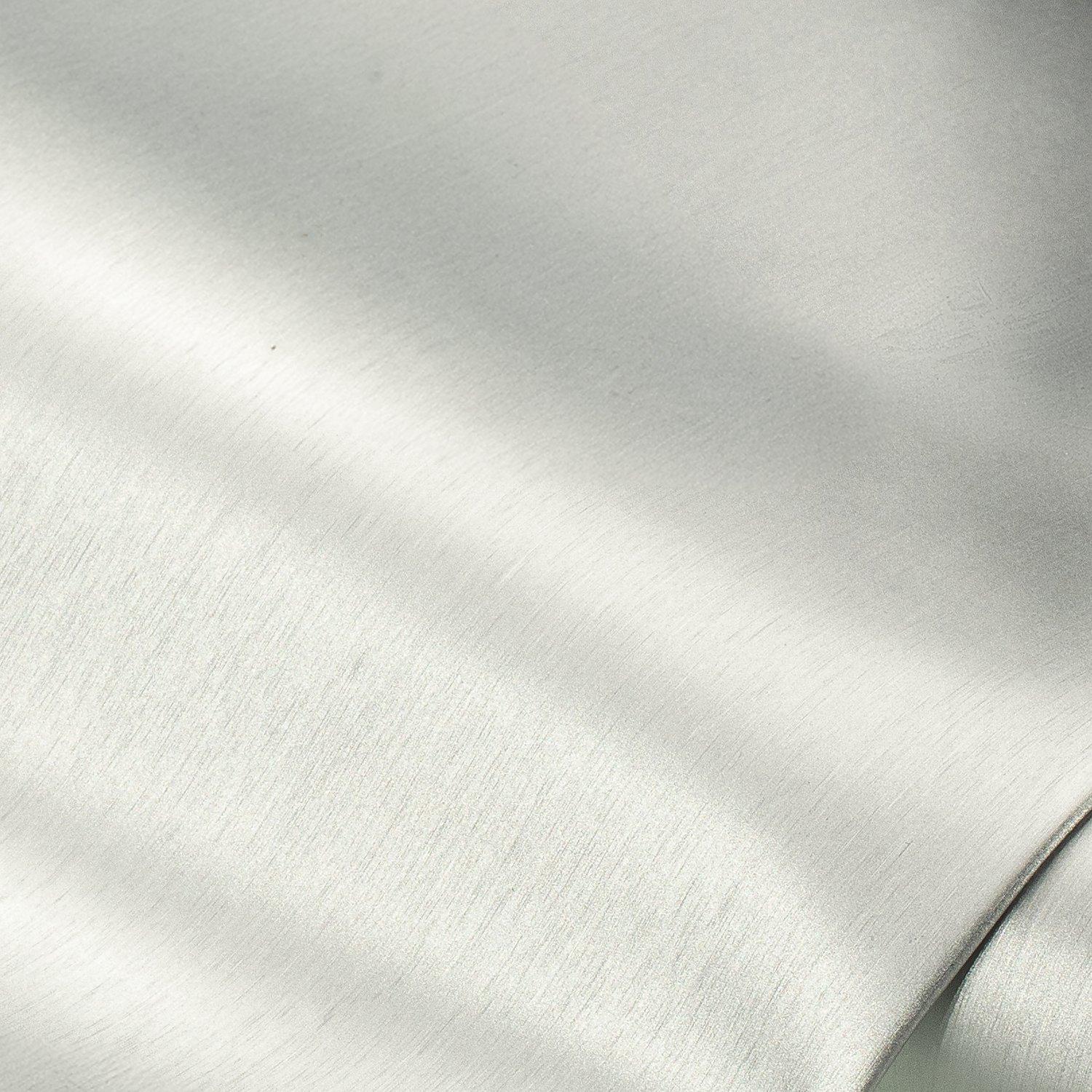 Kunstleder „Metallic“, silber