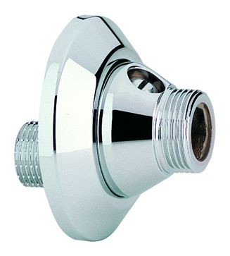 GROHE S-Anschluss 12400 Verstellb. 10mm 1/2x3/4 absperrbar chrom 12400000