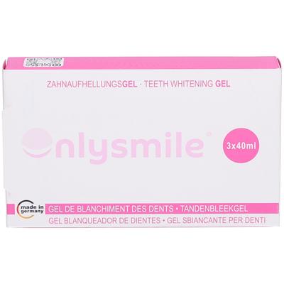 Onlysmile Zahnaufhellungsgel 3x40 ml Zahngel