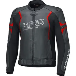 Held Street Rocket 4, Lederjacke perforiert - Schwarz/Neon-Rot - 54
