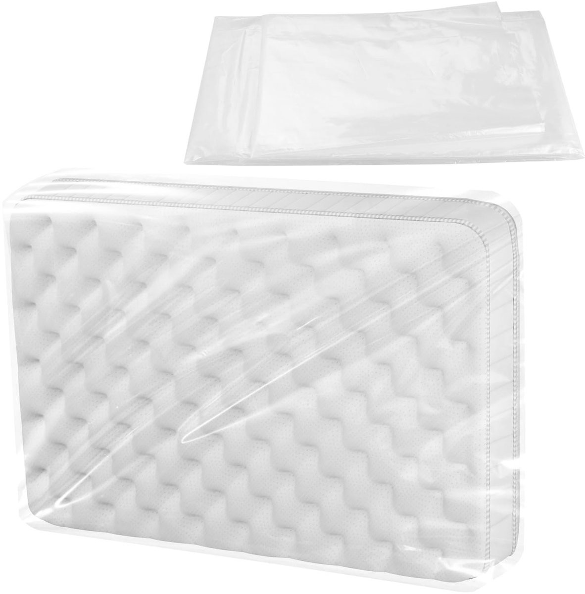 Dailygoods Waterdichte Matrasbeschermer - Transparante en Scheurvaste Matrashoes voor Volwassenen