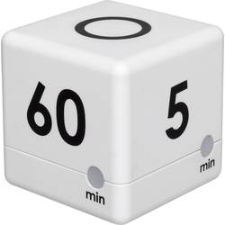 TFA Dostmann Timer Cube Timer Weiß digital 38.2032.02