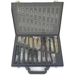 Silver, Bohrereinsatz, WIERTŁO MIX KPL.160szt. /