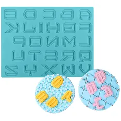Silikonform „Alphabet Sci‐Fi“, 11,5 × 15 cm