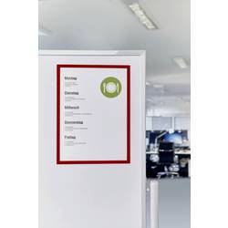 magnetoplan 1130406 Magnetrahmen Rot DIN A3