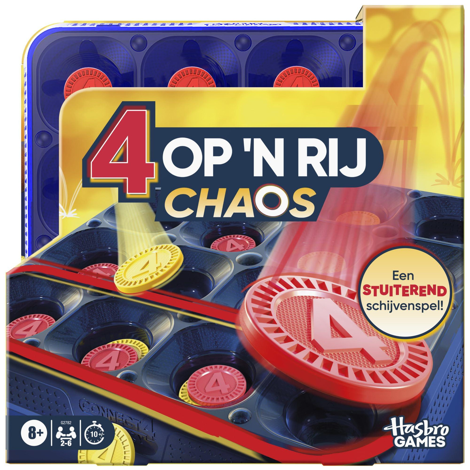 Hasbro Gaming Connect 4 Frenzy spel voor 2 spelers