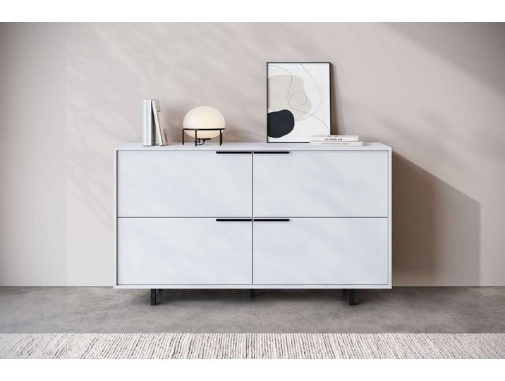 OTTO home Sideboard Dinant, Kommode, mit 4 Klappen, Breite 150 cm
