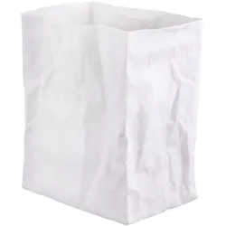 Räder, Vase, Porzellantüte, gross, 16,5 x 11,5 x 20,5 cm, weiss