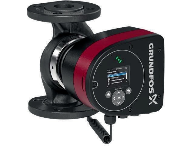 GRUNDFOS Elektr. geregelte Umwälzpumpe MAGNA3_32-80F PN6/10 220mm 1x230V DE