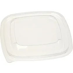 MONOUSO - Deckel für Schale aus Plastik PET 125x125mm (50 Stück)