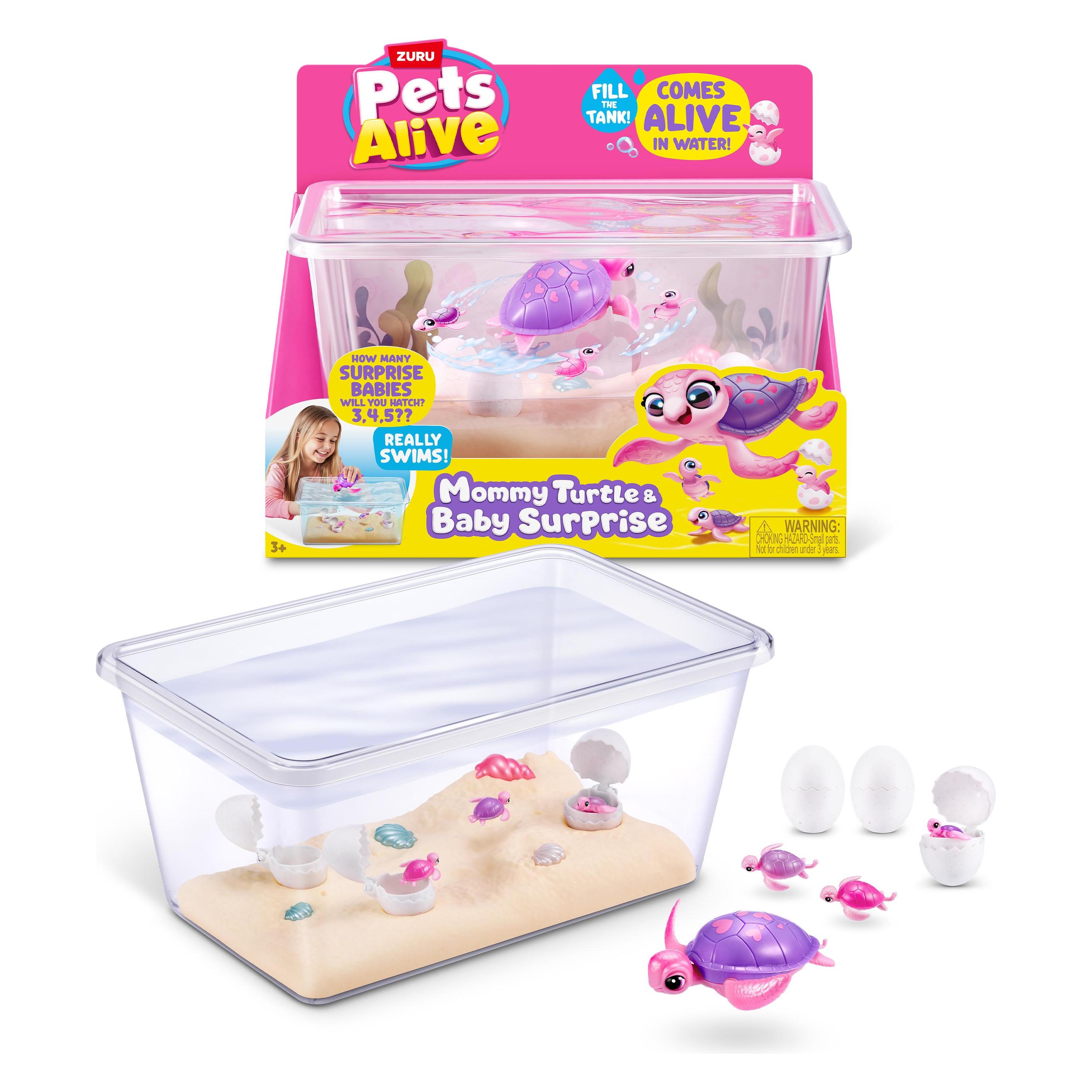 Zuru Pets Alive - Mama Turtle & Baby Surprise (9560)
