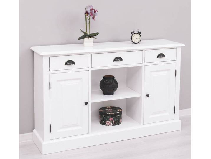 Landhaus Sideboard weiß